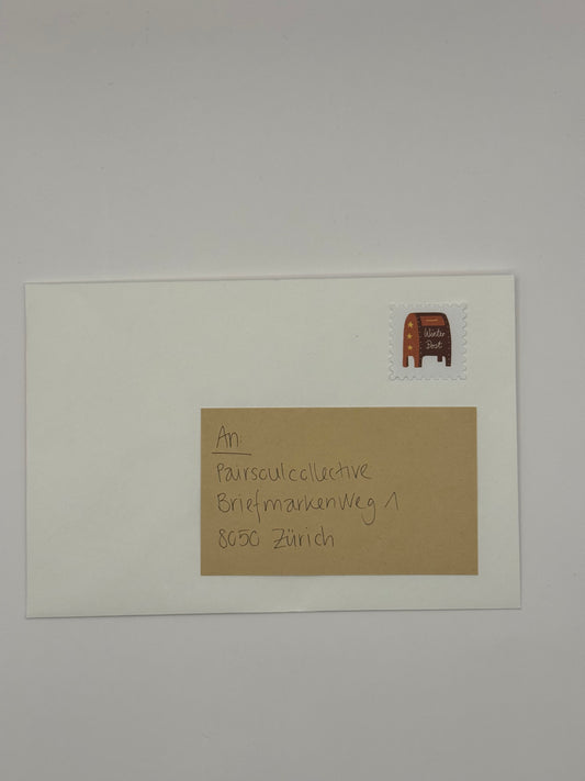 Briefmarke „Winterpost“