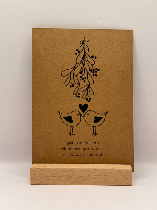 Postkarte "Mistletoe"