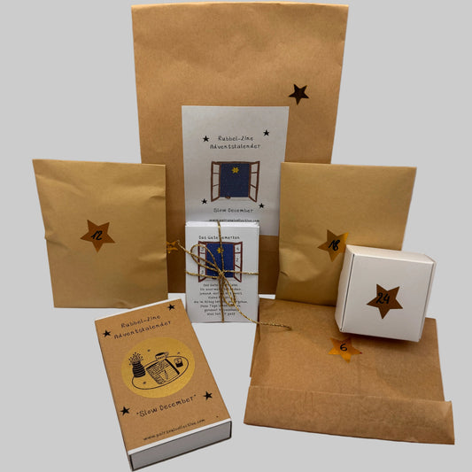 Rubbel-Adventskalender - Slow December