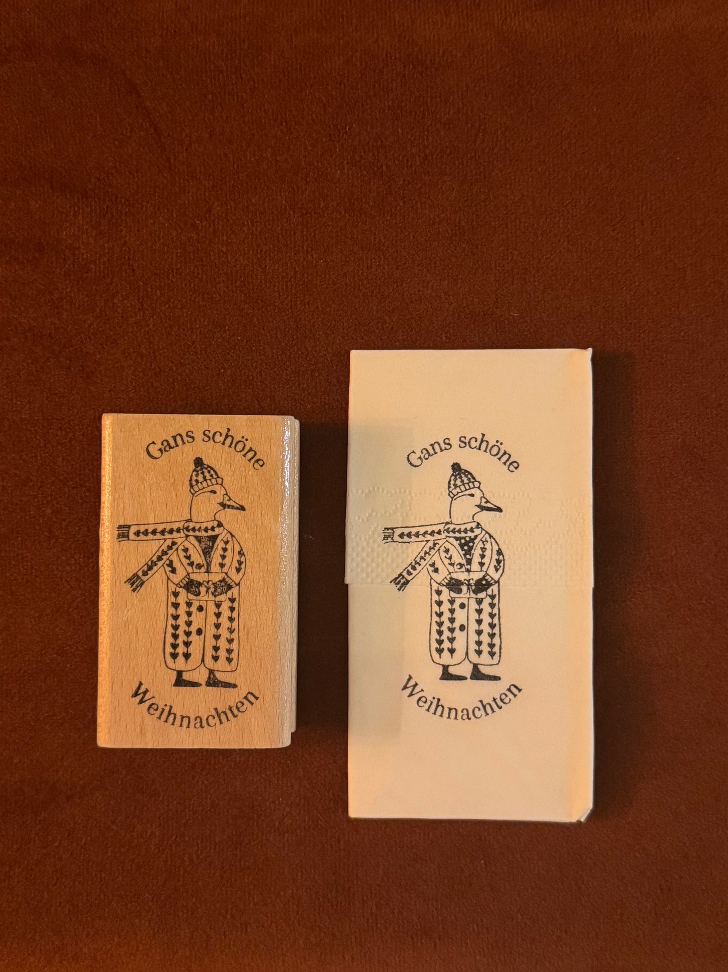 Stempel "Gans"