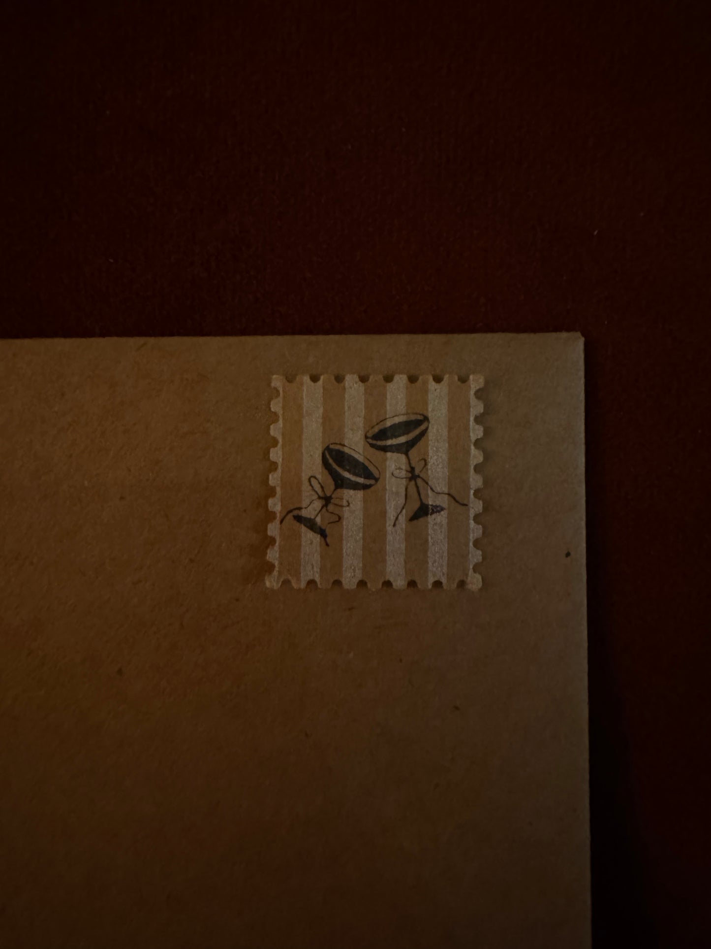 Stempel "Sektgläser"