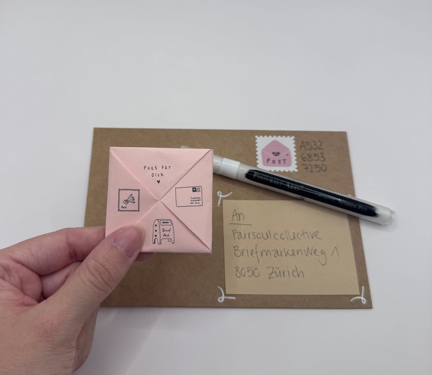 Briefmarken-Sticker Abo gross