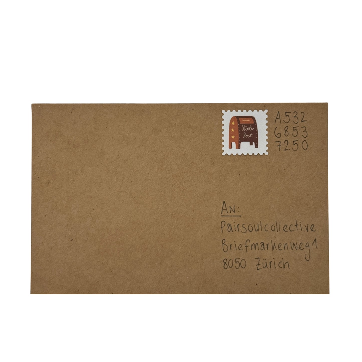 Briefmarke „Winterpost“