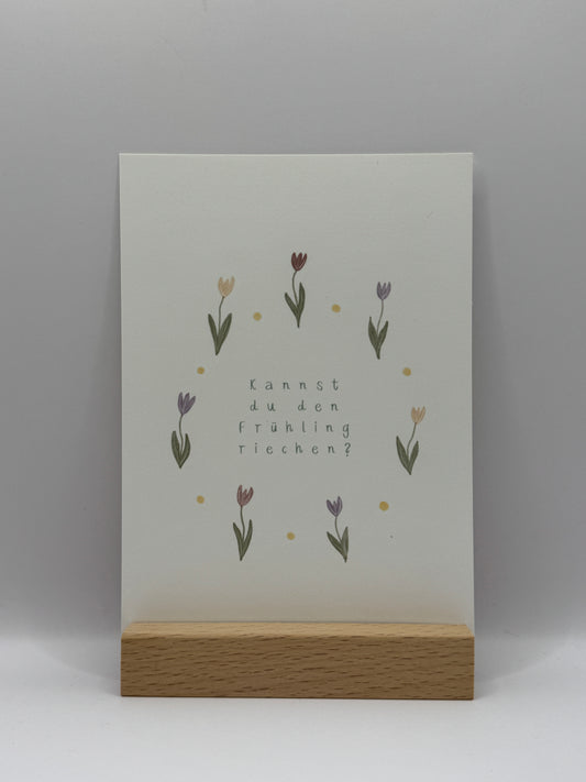 Kannst du den Frühling riechen?