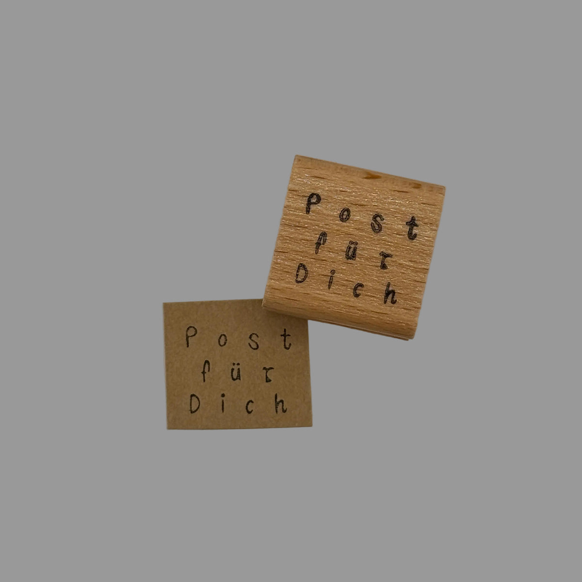 Stempel "Post für dich"