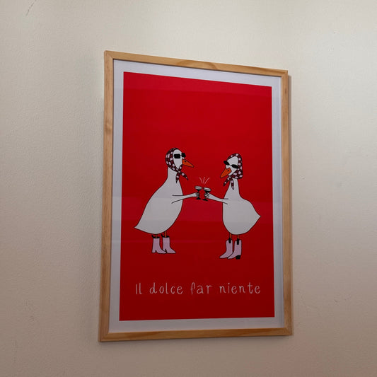 Wandposter - Il dolce far niente