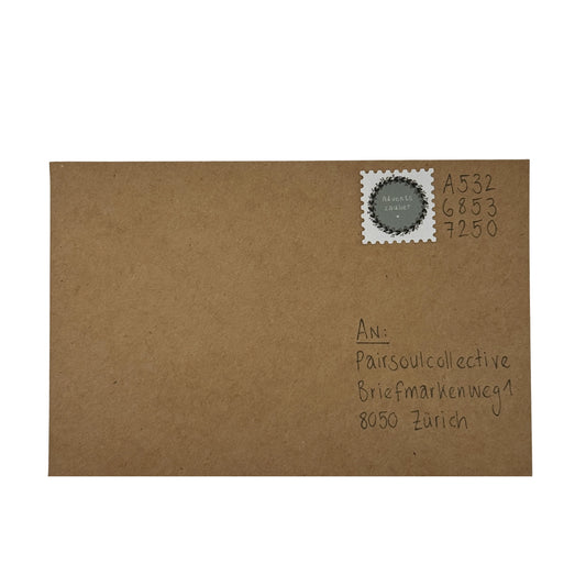 Briefmarke „Adventszauber - Kranz“