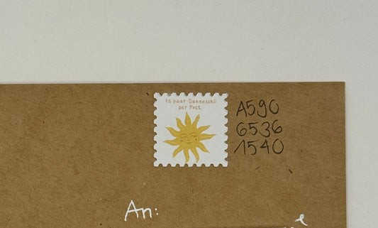 Briefmarken-Sticker Abo gross (Jahresabo)