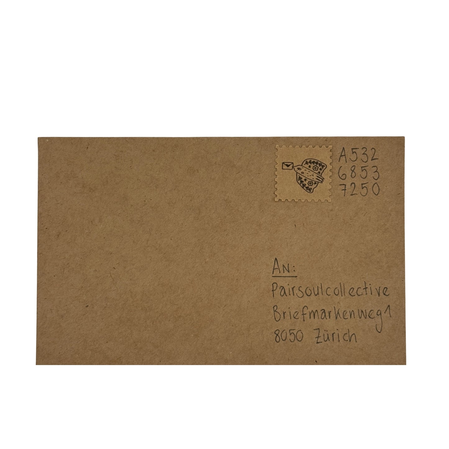 Briefmarke „Brieftaube“