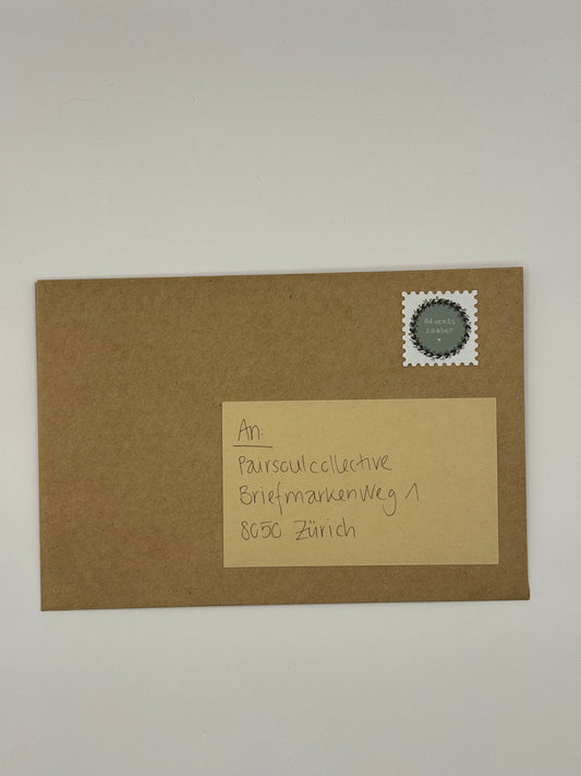 Briefmarke „Adventszauber - Kranz“