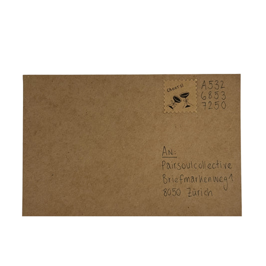 Briefmarken „Cheers“