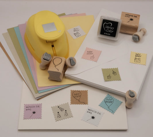 Starter Pack - DIY-Briefpost "Geburtstag"