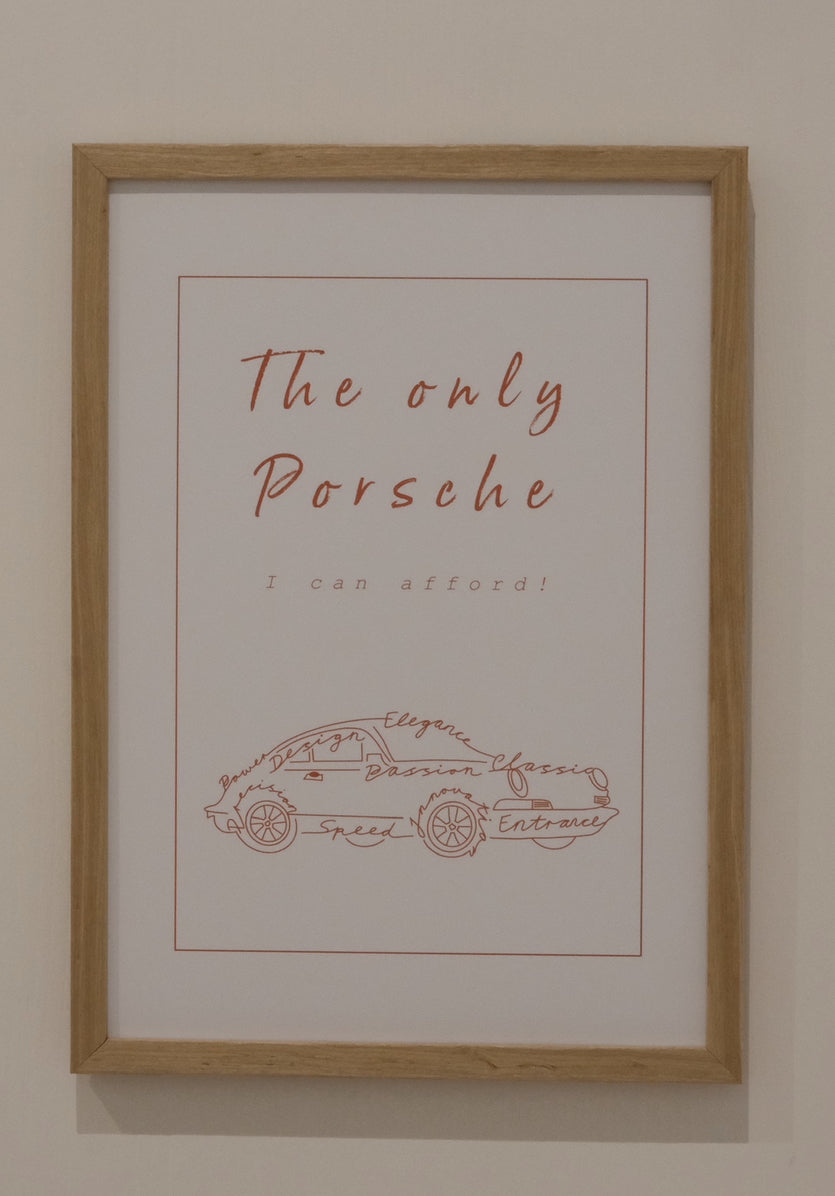 Wandposter - Porsche