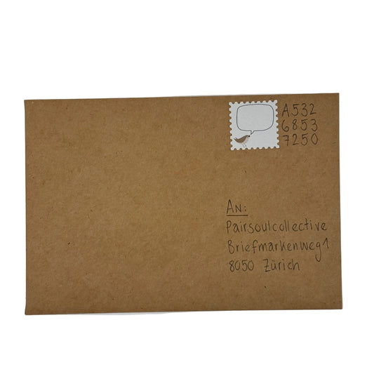 Briefmarken-Sticker „Kuckuck“