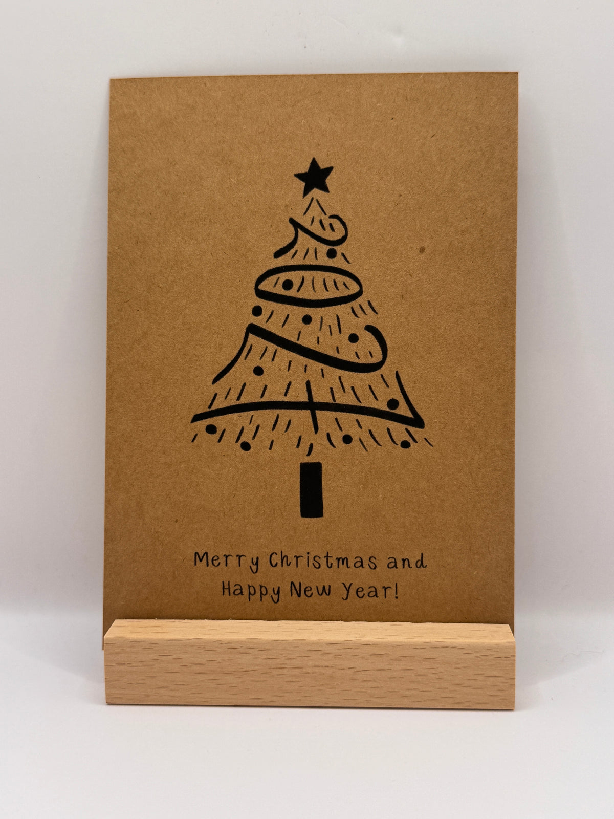 Postkarte "Verspielter Weihnachtsbaum 2027"