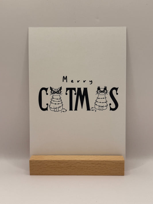 Postkarte "Catmas"