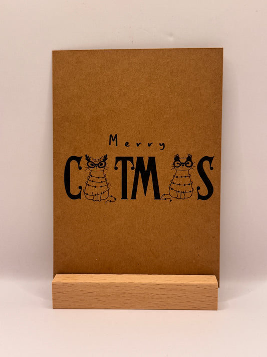 Postkarte "Catmas"