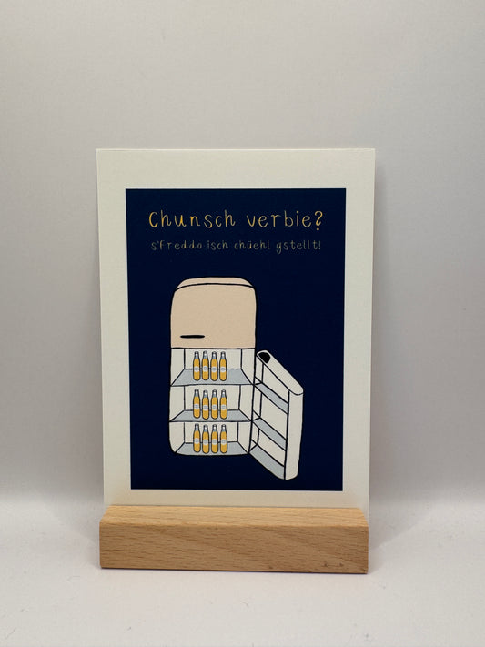 Postkarte „Moretti Freddo"