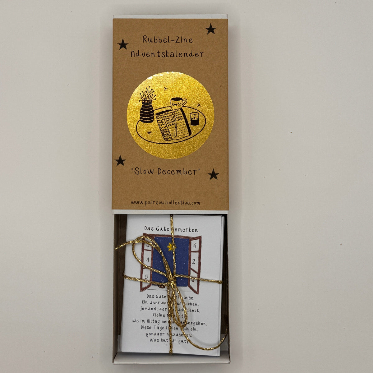 Rubbel-Adventskalender - Slow December