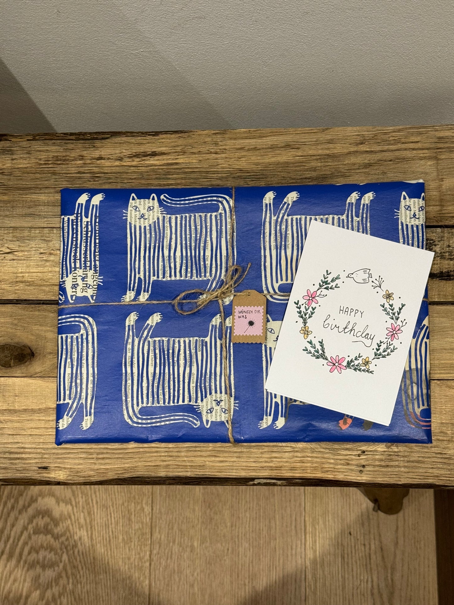 Geschenkanhänger "Wünsch dir was"