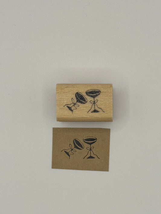 Stempel "Sektgläser"