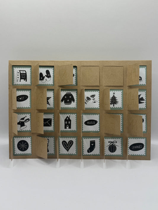 Briefmarken Adventskalender