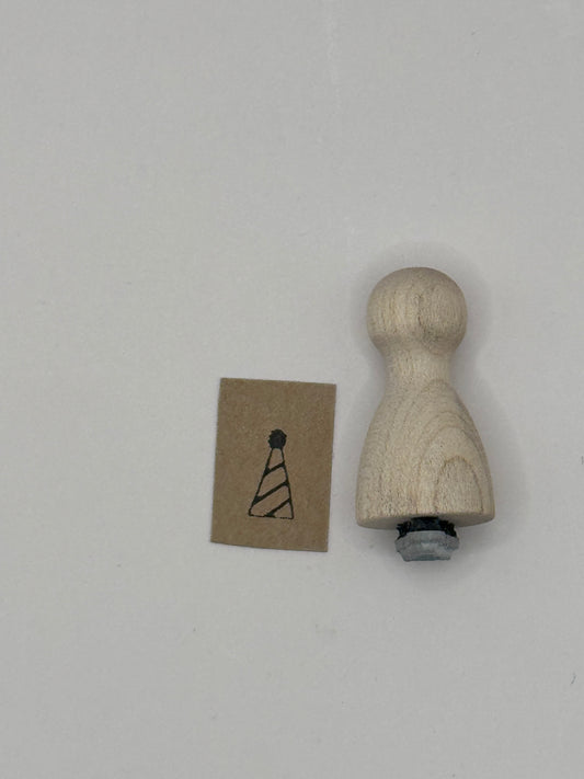 Mini Stempel "Partyhut"