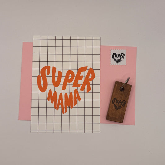 Geschenk-Set „Super Mama"