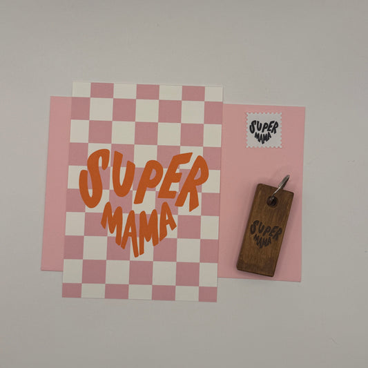 Geschenk-Set „Super Mama"