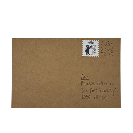 Briefmarke „Lass uns Feiern“