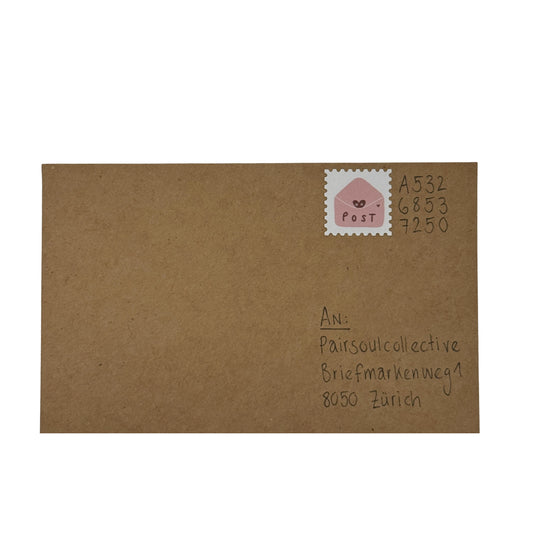 Briefmarke „Post Herzauge“