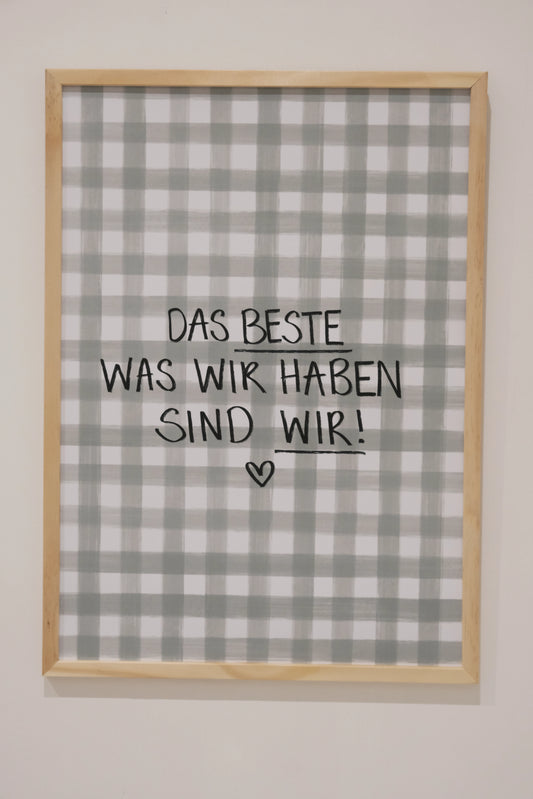 Wandposter - Mehr davon