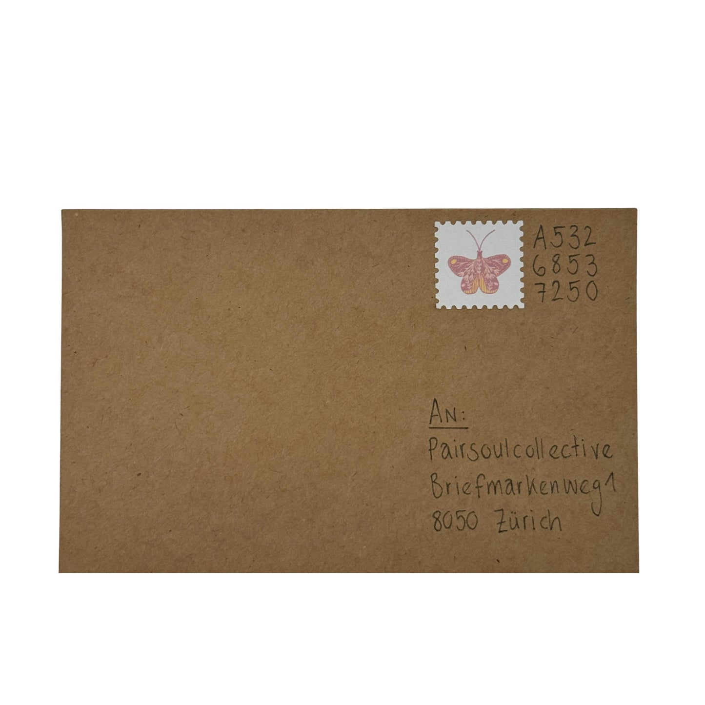 Briefmarke "Schmetterling"